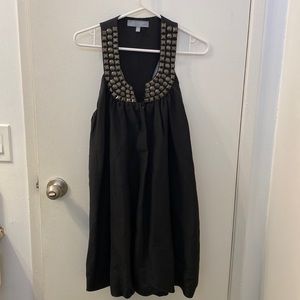 MM couture size small black dress with beading